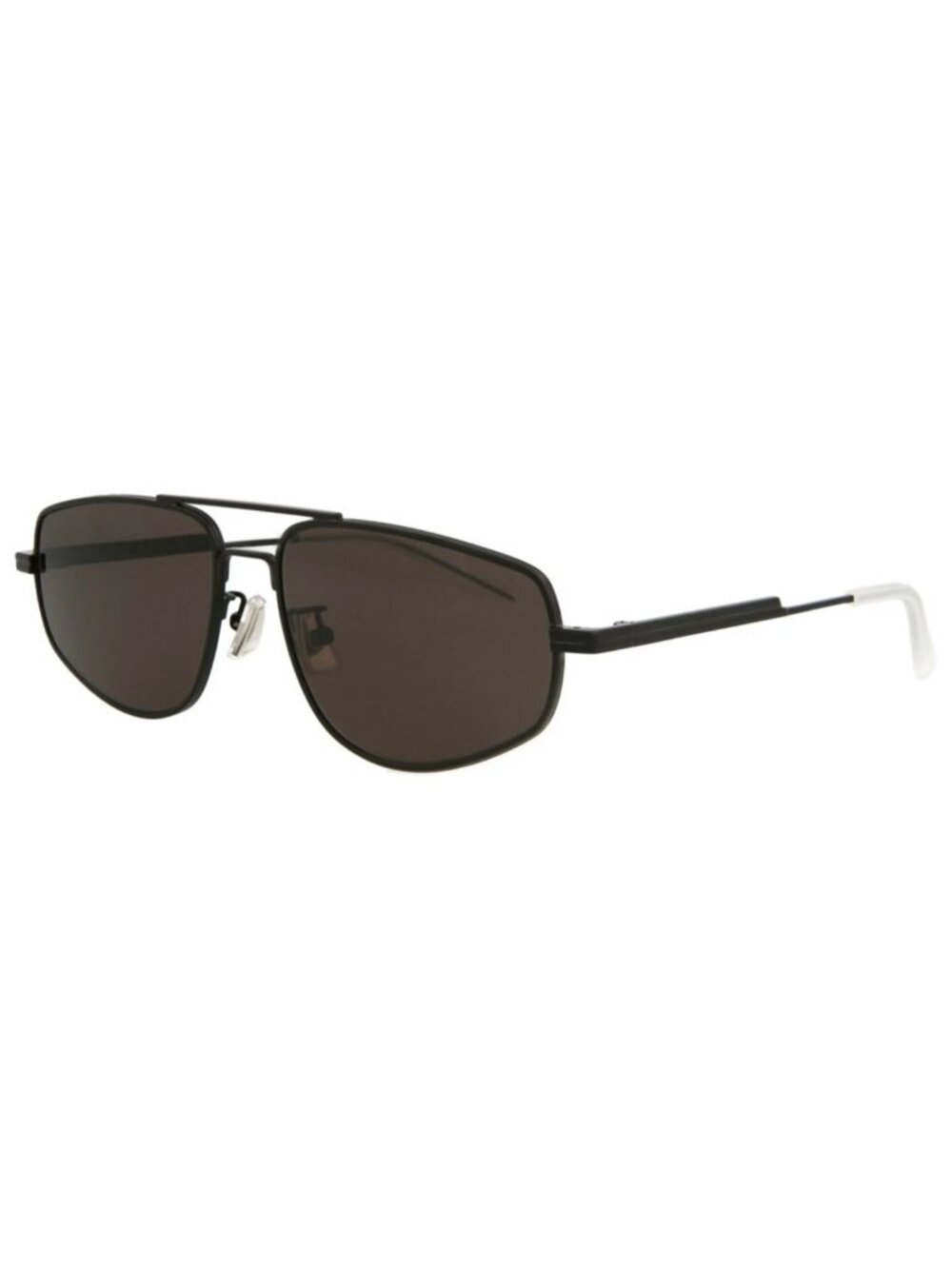 New Bottega Veneta Women's Sunglasses Aviator Metal Frame Mens Black Black Grey